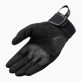 Guanti Access Ladies, un guanto moto con paranocche rigido e palmo in microfibra. Colore Nero-Bianco. Di REV'IT!.
